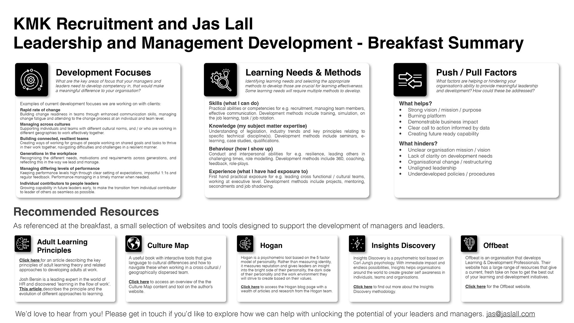 KMK - Leadership & Management Development Roundtable